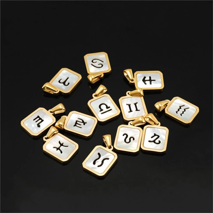 square zodiac necklace