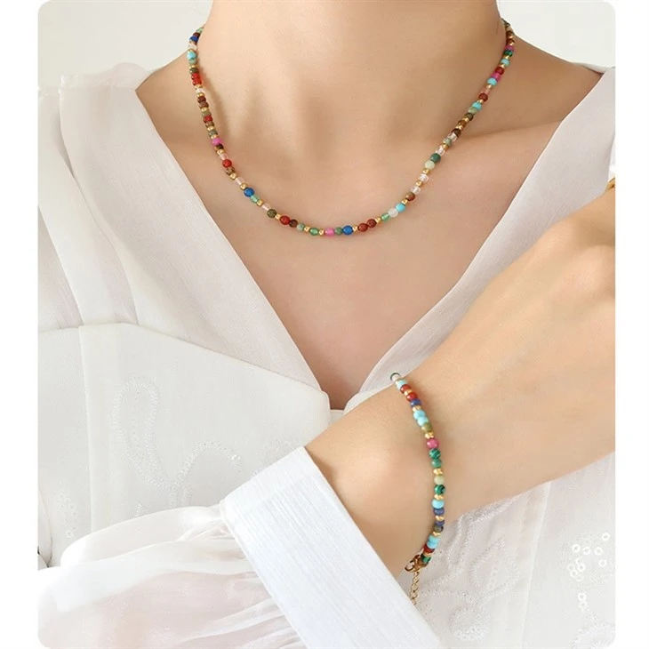 Boho Natural Stone Bracelet suppliers