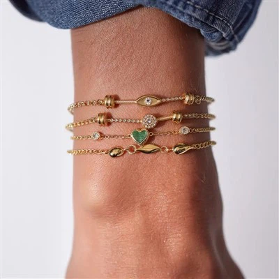 Dainty Evil Eye lánc karkötő