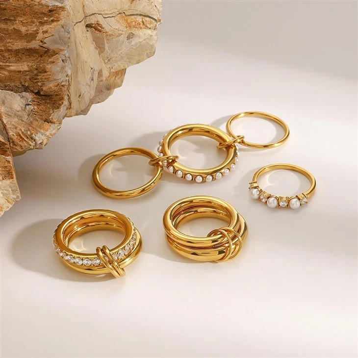 Stainless Steel Stacking Rings